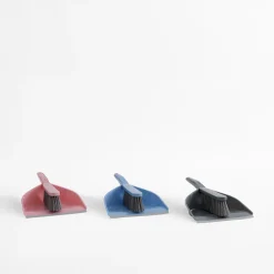 Zmiotka z szufelką różowa